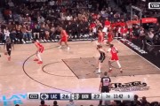 NBA生涯首分！篮网新签中锋德鲁-蒂米接拉塞尔直塞上篮命中！