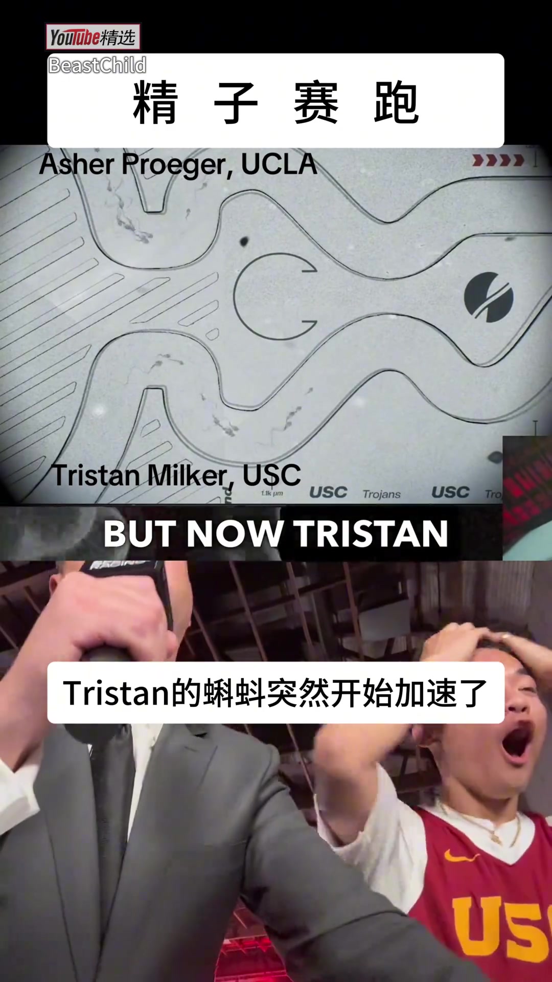 什么都能做电竞!?美国举办大学生“精子赛跑”  赛程20厘米先到者赢